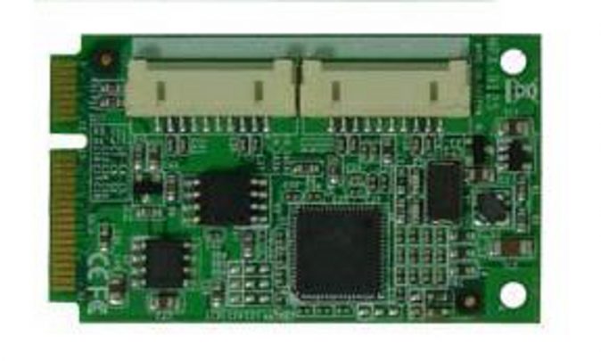 Commell MPX-9125 PCI Express mini card (mini-PCIe) Serial ATA 6.0Gbps AHCI & RAID Controller Card