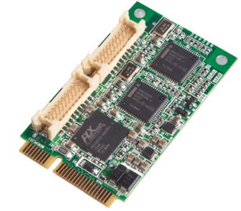 MEC-LAN-M002 - Mini-PCIe 2-Port 10/100/1000 Ethernet Module-0