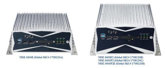 NISE-3600 - Fanless Embedded system with Intel QM77 chipset supporting 2nd and 3rd generation Intel Core i3 / Core i5 Mobile processors and choice of expansion options