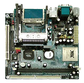 1EPMII2 EPIA MII Mini-ITX motherboard 1.2 GHz, C3 / Eden EBGA processor-19209