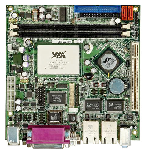 KINO-LUKE Mini-ITX Motherboard with an Embedded Luke Processor-0