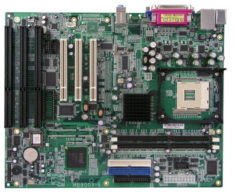 MB800V - ATX Industrial Motherboard with Socket 478 for Pentium-4 / Celeron Processor up to 3.06 GHz