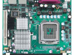 HS-1747 Mini-ITX Motherboard with LGA 775 for Intel Pentium 4 / Celeron D series processors-0
