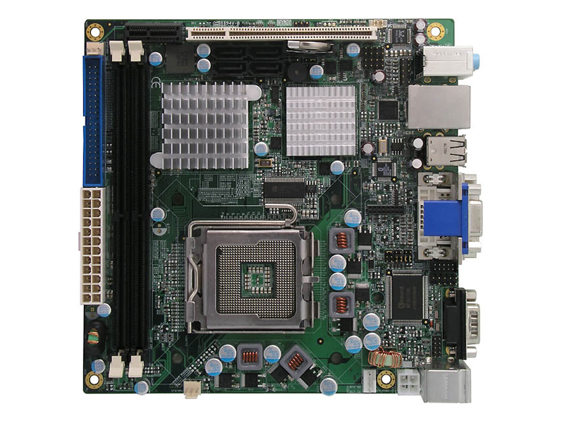 MI940 Mini-ITX Motherboard with LGA 775 for Intel Core 2 Duo / Pentium D / Pentium 4 series processors-0