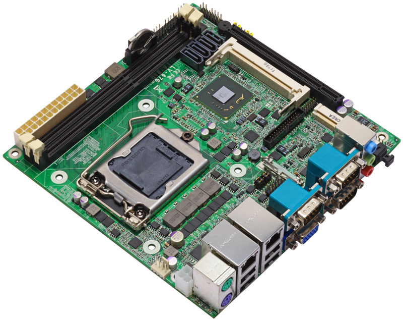 Mini-ITX Motherboard with Intel Q67 Express Chipset for 2nd Generation Core i3/i5/i/7 Desktop Processors