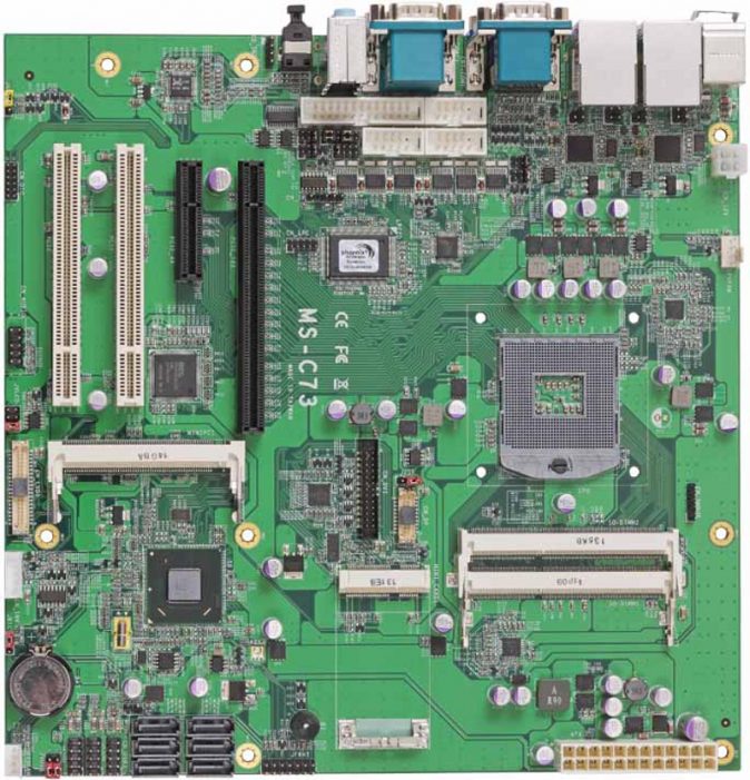 2808281 - Micro-ATX Industrial Motherboard with Intel QM67 Express Chipset for 2nd Generation Core i3/ i5/ i7 Mobile Processors