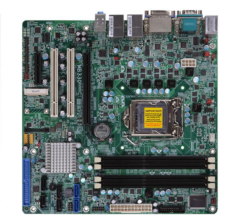 MB330-CRM - Micro-ATX Motherboard with Intel Q77 Express Chipset for 3rd Generation Intel Core i3/i5/i7 Desktop Processors