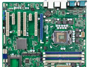 ATX Industrial Motherboard with Intel Q77 Express Chipset for 3rd Generation Intel Core i3/i5/i7 Desktop Processors