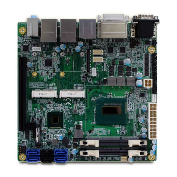 IPC MSI Mainboard MS-98B2 Mini ITX Intel Core I7-6600U 2,60 Ghz 8GB Oh. Netzteil