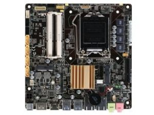 EMB-Q87A - Thin Mini-ITX Embedded Motherboard supporting the Intel 4th Generation Core i Series Processor and with a 12~24V DC Wide Power Input Range