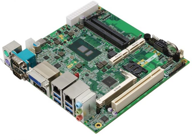 LV-67T-G - Mini-ITX Embedded Motherboard with Intel Skylake (6th Gen) Core U-series Processor
