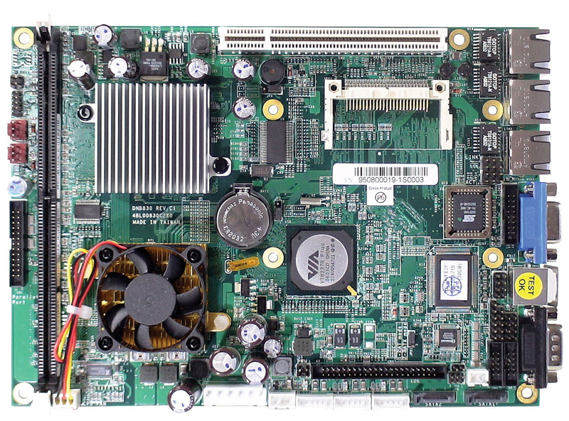 EBC-583 5.25" Embedded Controller with Embedded C7-D 1.5 GHz Processor, FSB 400 MHz -0