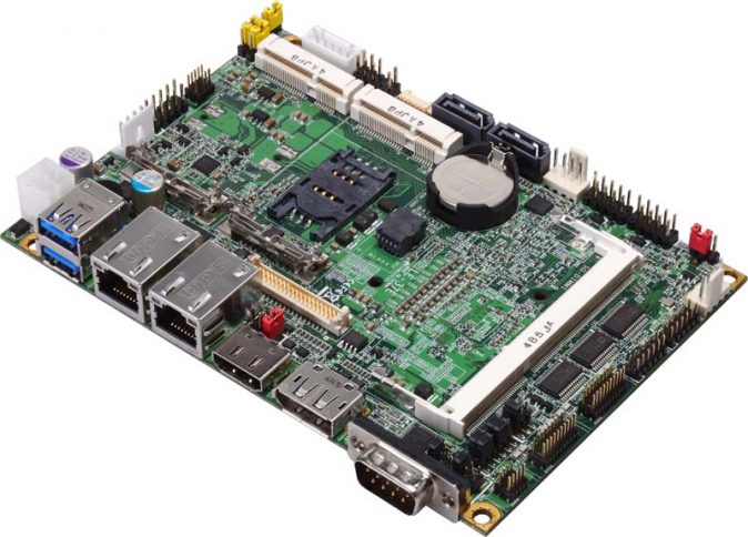 LE-37E - 3.5" Embedded Mini Board with choice of Intel Core i7-5650U, i5-5350U or i3-5010U processor