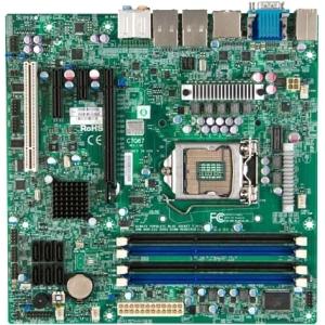 SuperMicro Micro-ATX Desktop Motherboard C7Q67