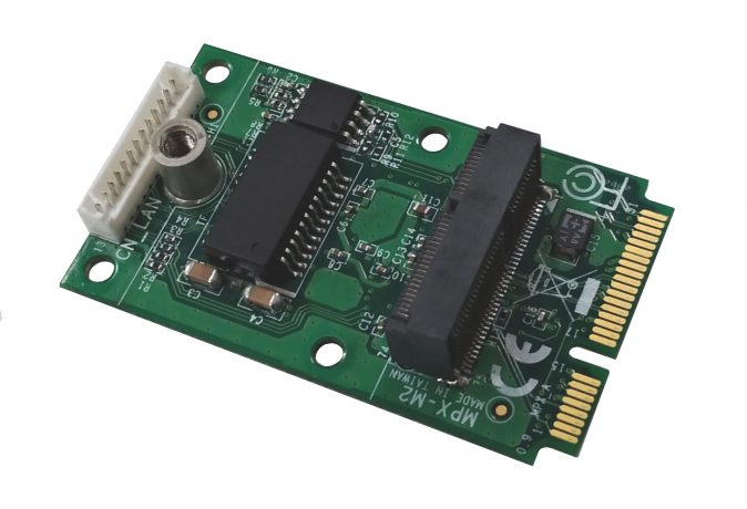 Commell MPX-M2EG M.2 (NGFF) to Mini-PCIe adapter with Gigabit Ethernet-0