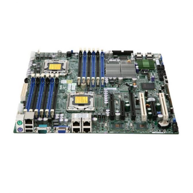 X8DT3-LN4F Extended ATX Industrial Motherboard with Dual Socket LGA 1366 for Intel Xeon 5500/5600 Server Processors