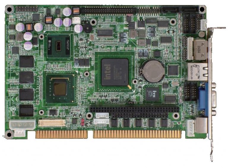 SBC734E Wide Range Operating Temperature Fanless Intel Atom N270 ISA