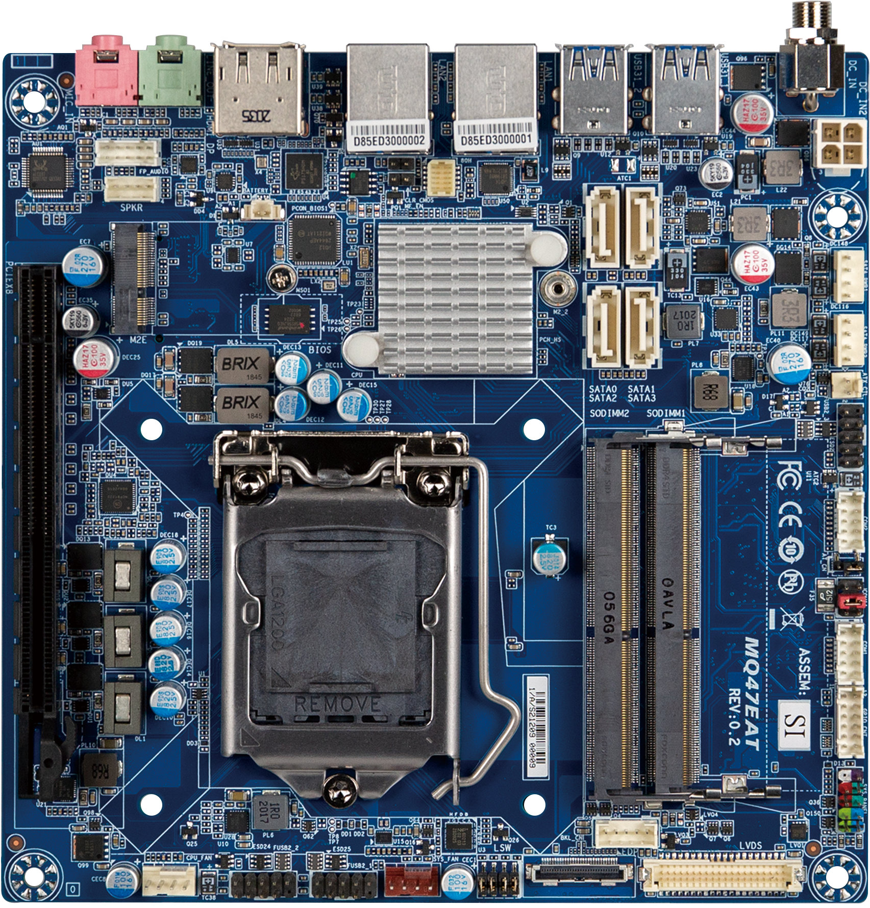 This All New Mini ITX Board Has An Integrated 10 Core CPU! AD650i Hands On  