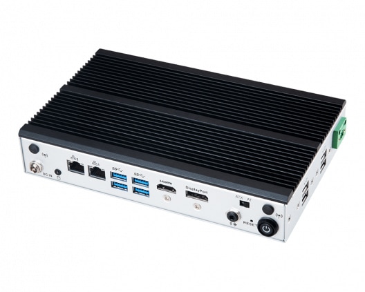 The MS-9A77 is a versatile fanless embedded PC built for IoT Edge computing.