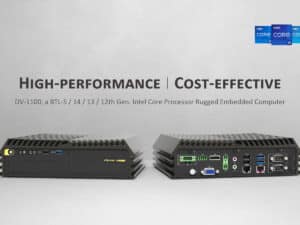 DV-1100 - 14th/13th Generation Intel® Core™ Series High Performance and Cost Effective Rugged Embedded Computer