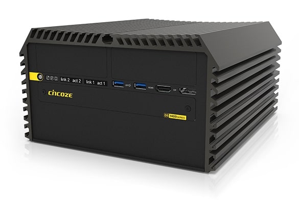 DS-1400 Series rugged embedded fanless system for wide temperature industrial computing